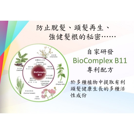 Bioxsine 草本B11防脫髮洗髮水300ml