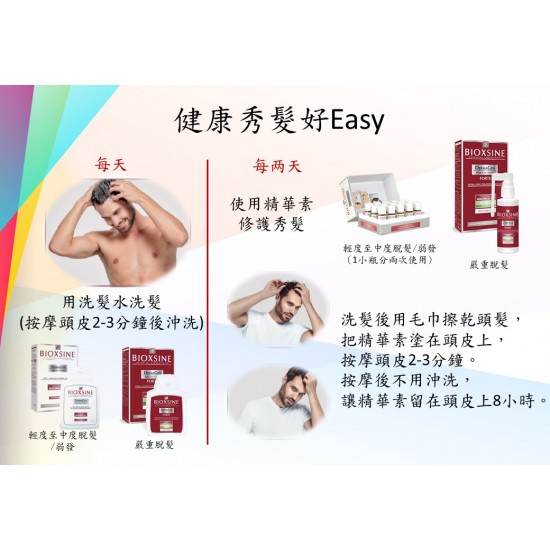 Bioxsine 草本B11防脫髮洗髮水300ml